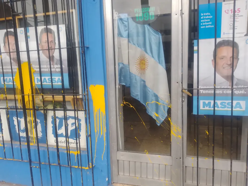 vandalismo sede unidad popular