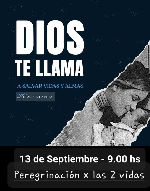 peregrinacion por las 2 vidas flyer