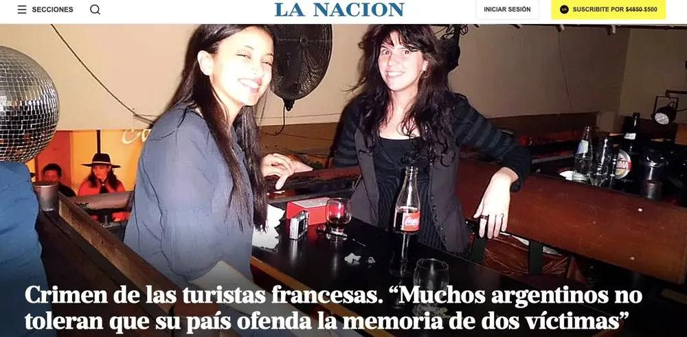 la nación turistas francesas 