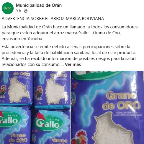 arroz orán
