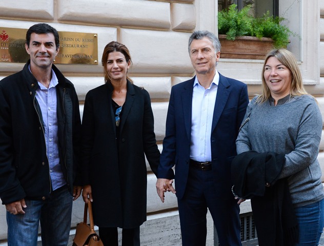 Urtubey macri en ROMA
