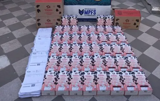 allanamiento cajas leche