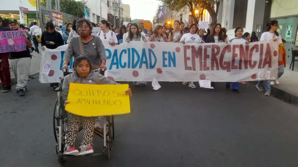 Paro Nacional discapacidad Salta 2