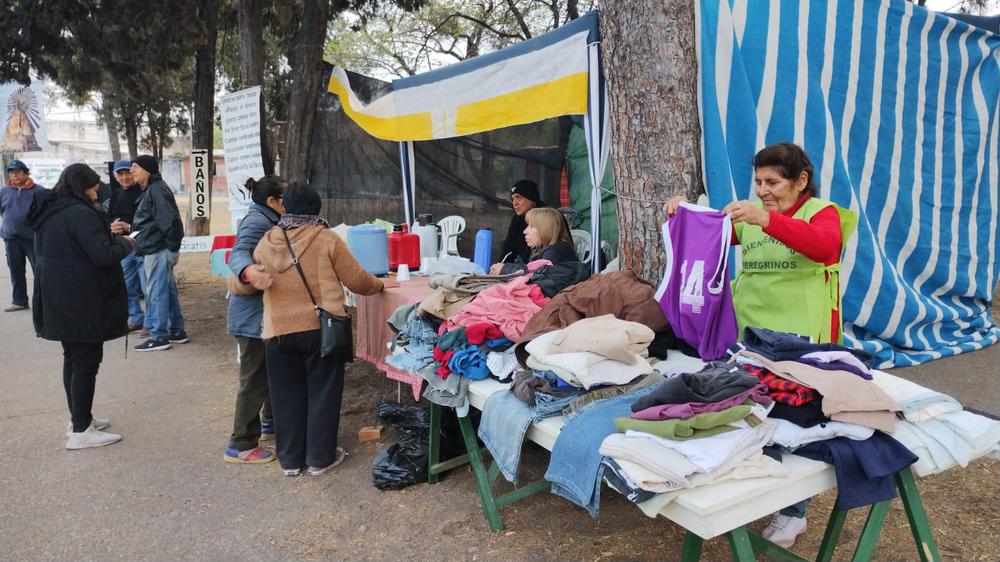 recibimiento peregrinos