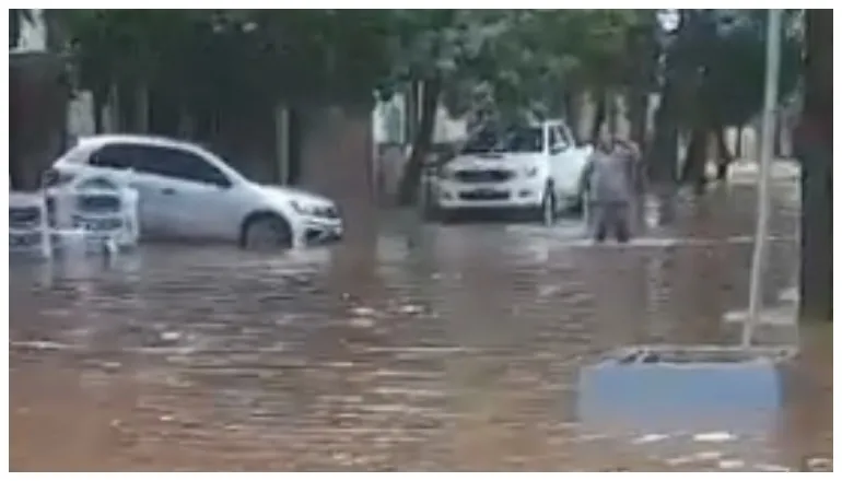 inundación metán