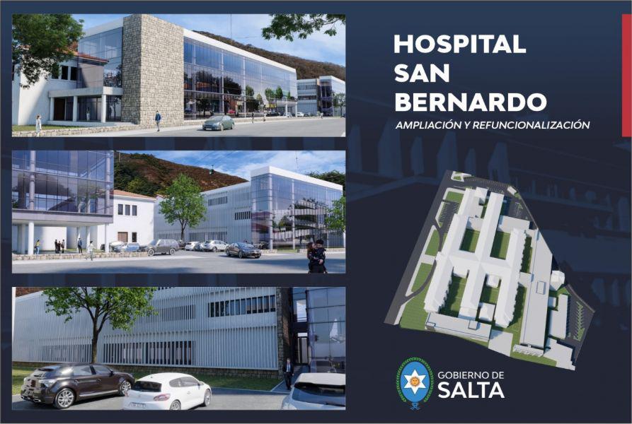 Ampliación del hospital San Bernardo este martes se abren los sobres