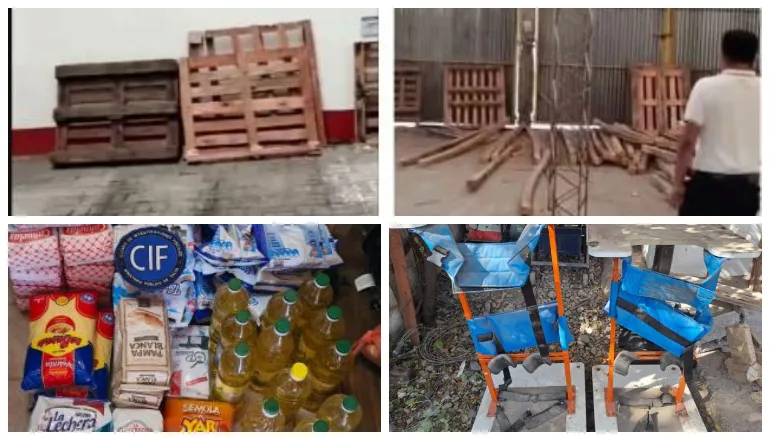 galpones municipales vaciados