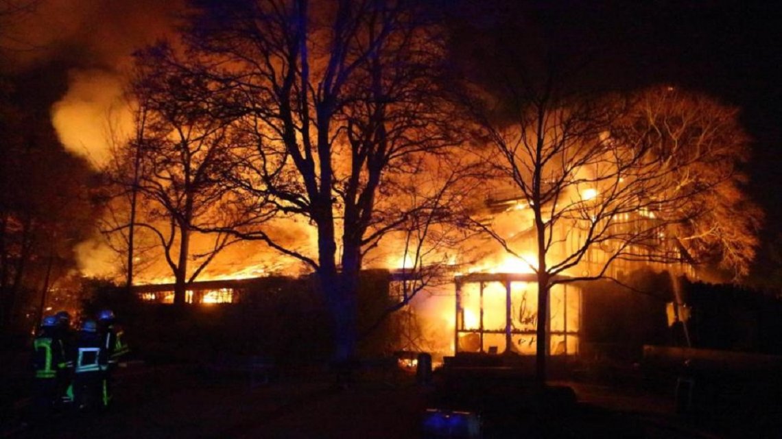 incendio zoo alemania