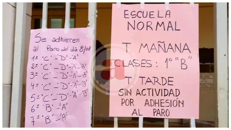 paro docente sitepsa 8 de agosto