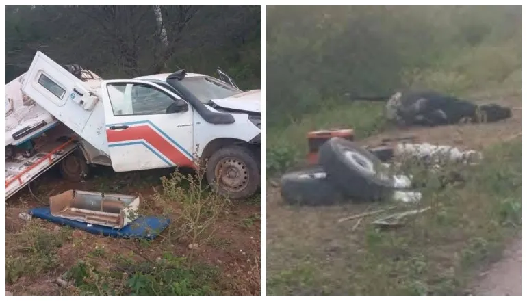 ambulancia vaca