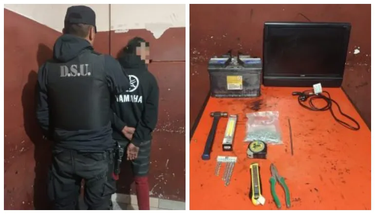 detenido in fraganti