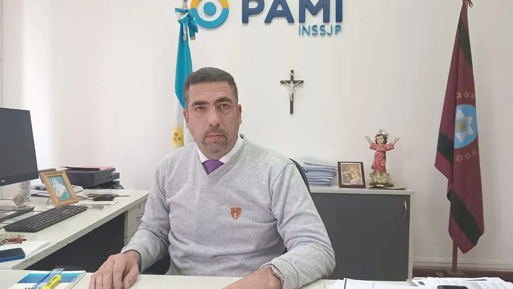 César Dib, titular del PAMI en Salta - Foto: Aries