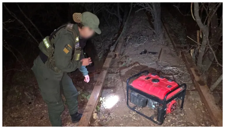 frustran robo de rieles