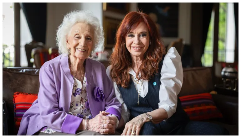cfk y estela de carlotto