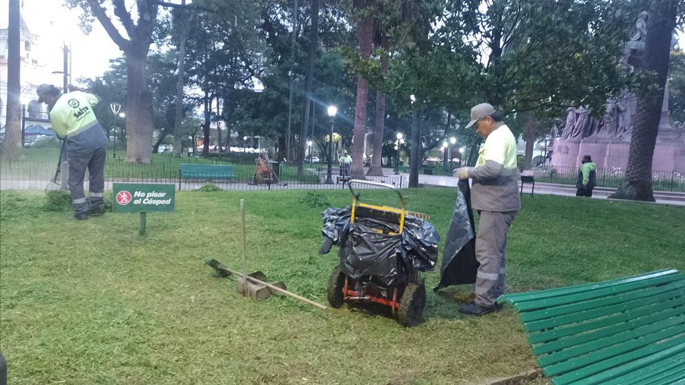 poda plaza 9 de julio