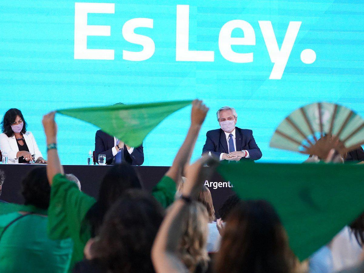 aborto ley promulgada