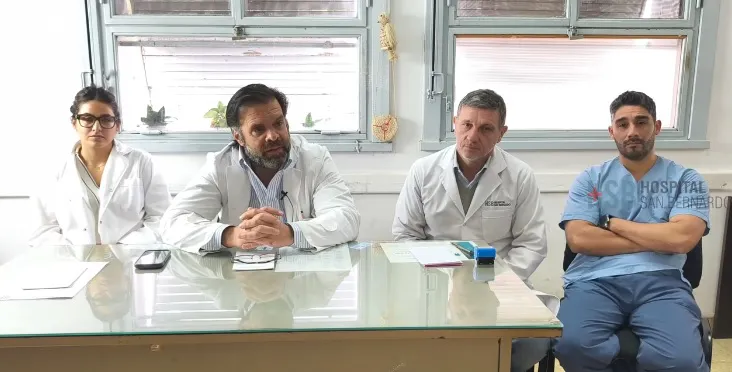 cirugía inédita hospital san bernardo