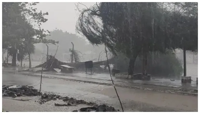 temporal en el norte de salta