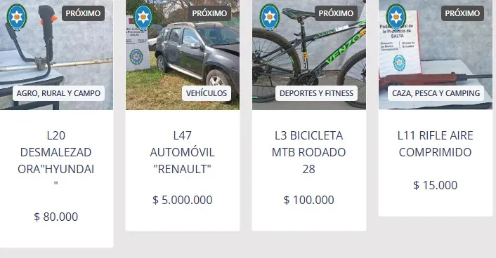 subasta judicial en junio