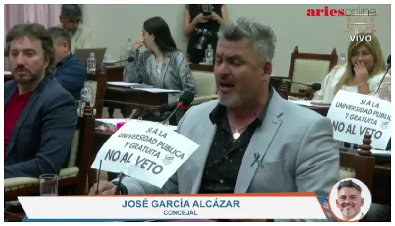 josé garcia en el concejo