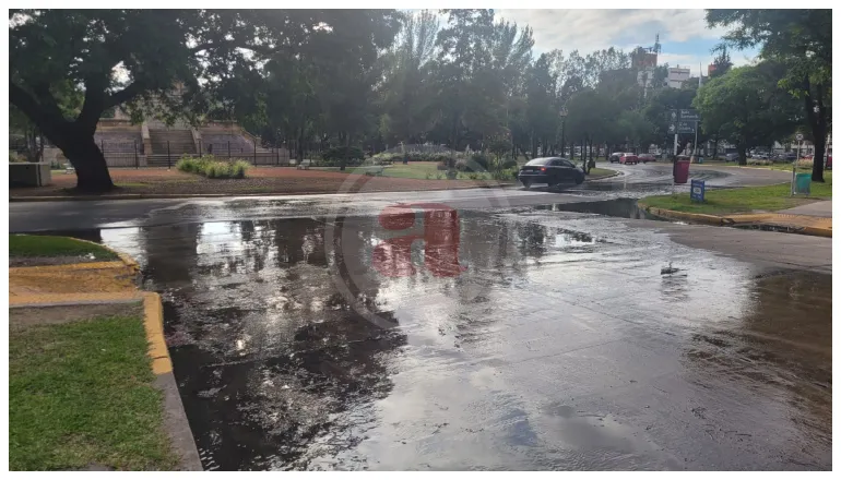 perdida de agua monumento