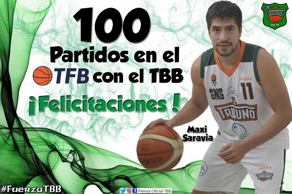 MAXI SARAVIA 100 PARTIDOS