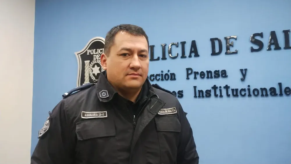 sub oficial Cristian aguilera