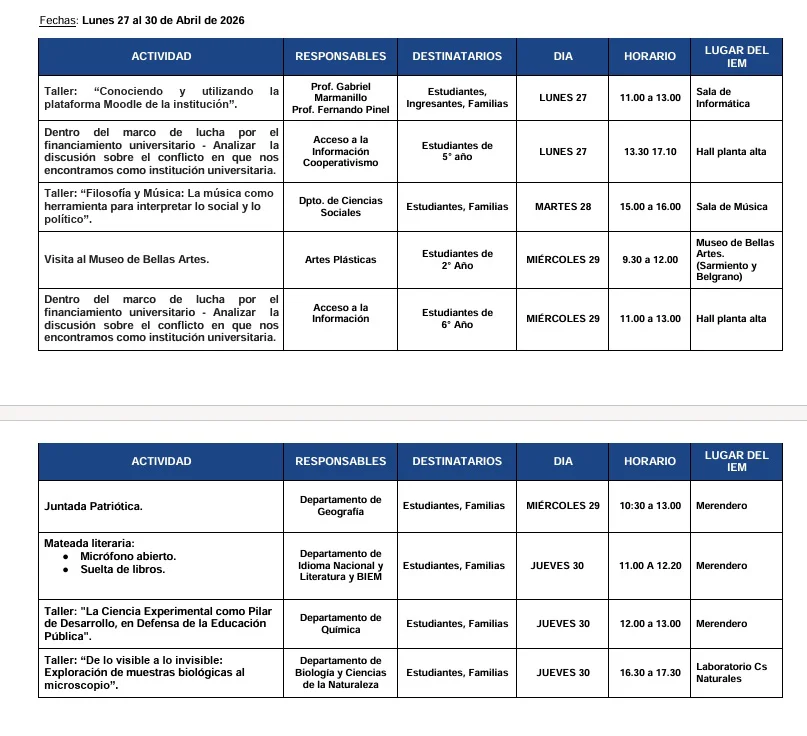 clases publicas