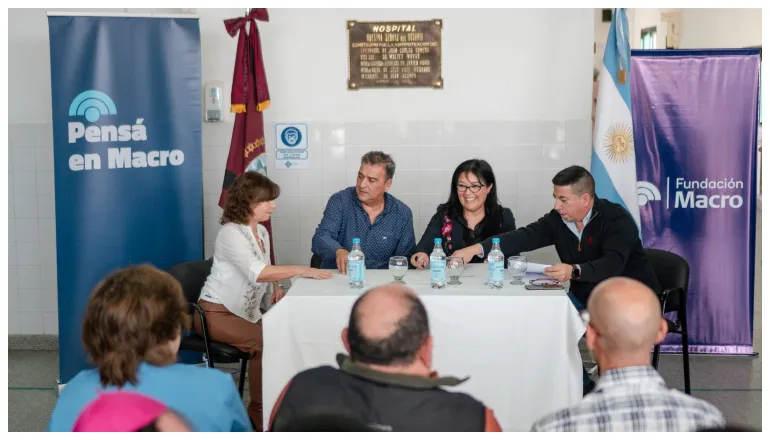 donación banco macro a hospital cafayate