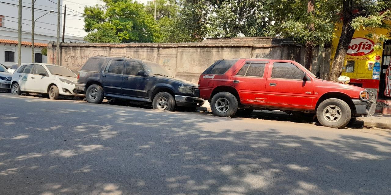 autos abandonados