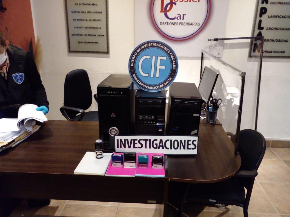 Allanamiento-financiera