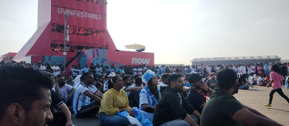 hinchas en qatar