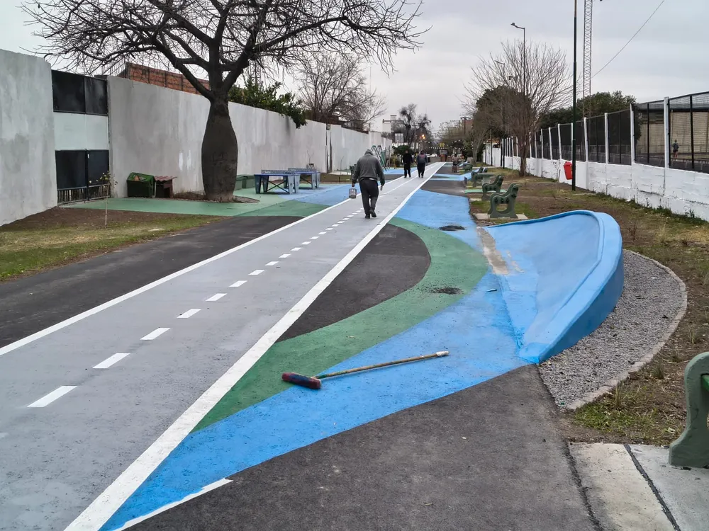 paseo del deporte