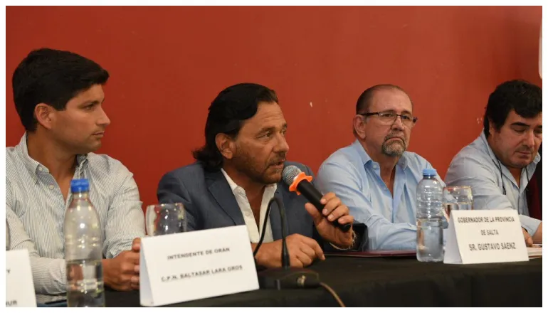 gustavo sáenz presupuesto en orán