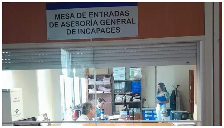 mesa entradas de asesoría general de incapaces