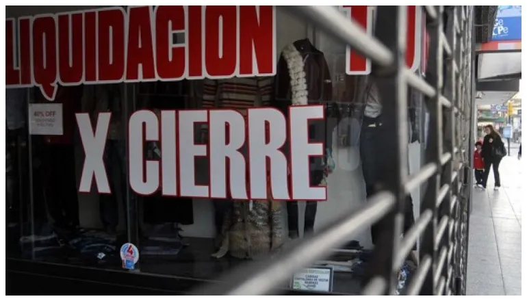 cierre comercio