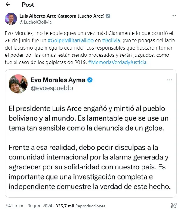 ARCE VS EVO