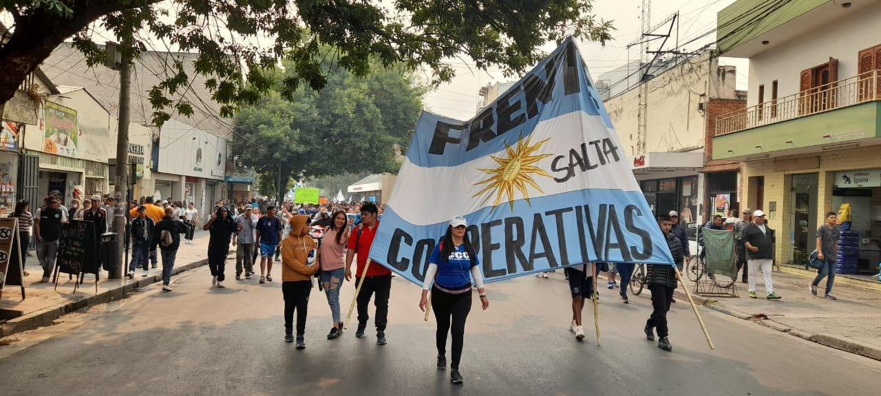 marcha coopoerativistas