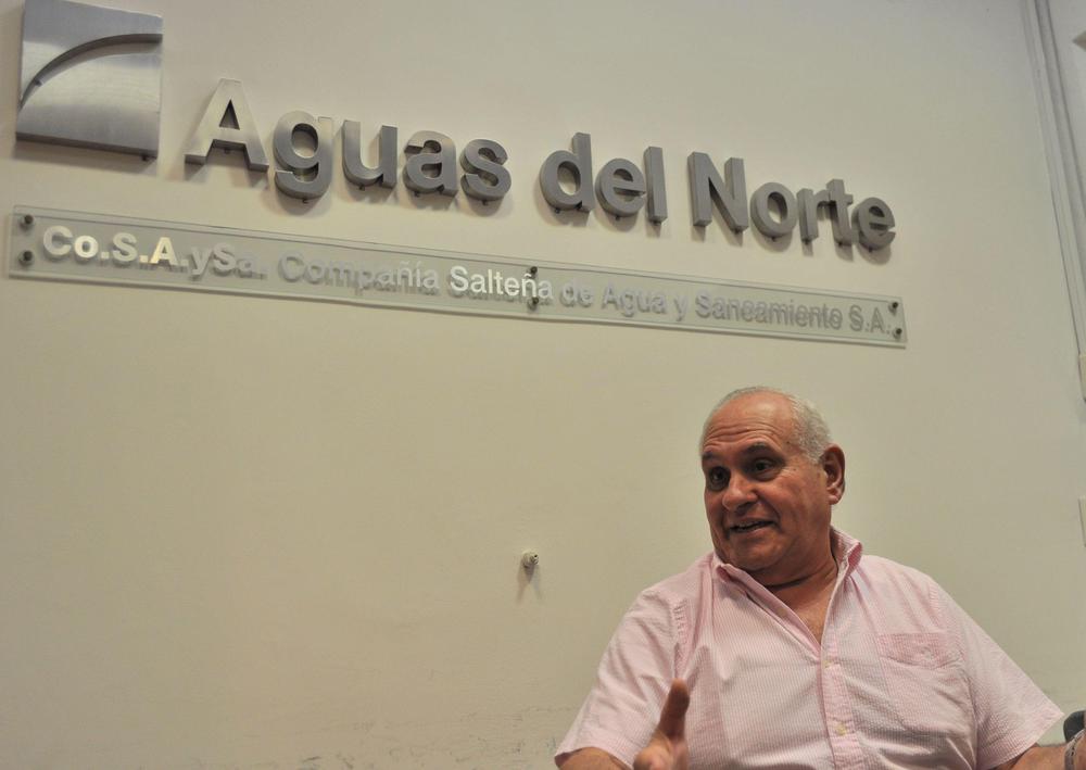Luis María García Salado Logo Aguas