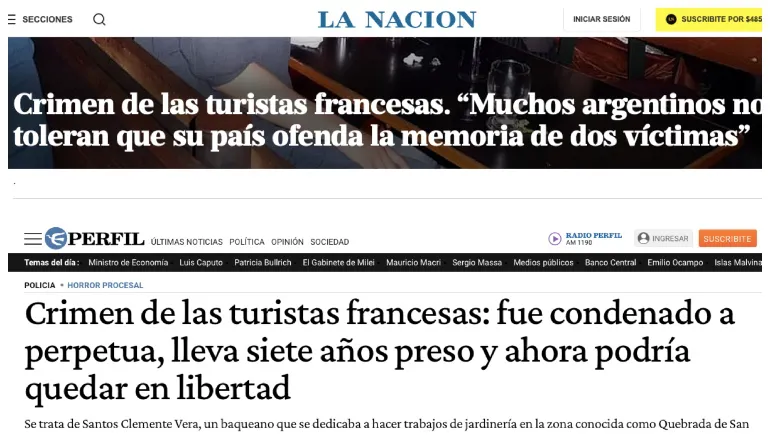 medios nacionales turistas francesas