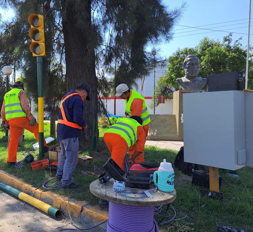 semáforo avenida paraguay