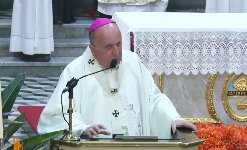 MONSEÑOR  MARIO CARGNELLO SOLEMINIDAD VIRGEN DEL MILAGRO