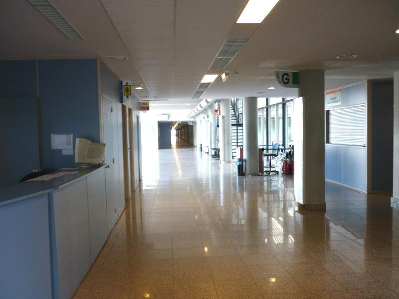 pasillos Ciudad Judicial
