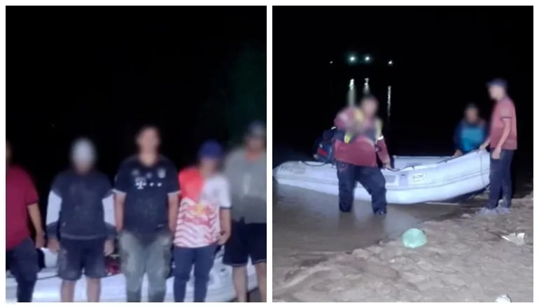 extraviados en rio bermejo