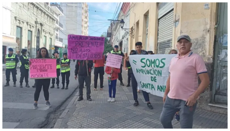 reclamo barrio santa ana 2