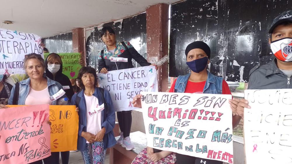 manifestación paciente oncológicos