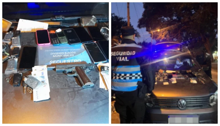 ARMAS EN CONTROL VEHICULAR