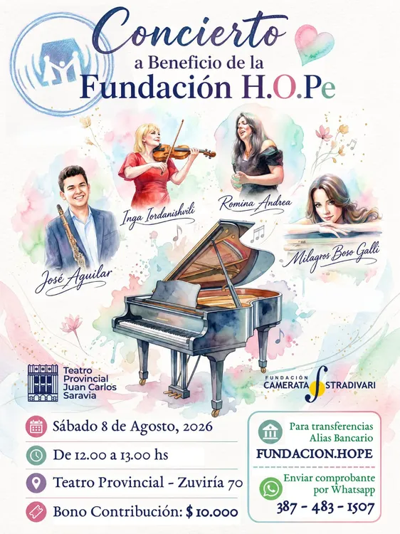 concierto beneficio HOPE