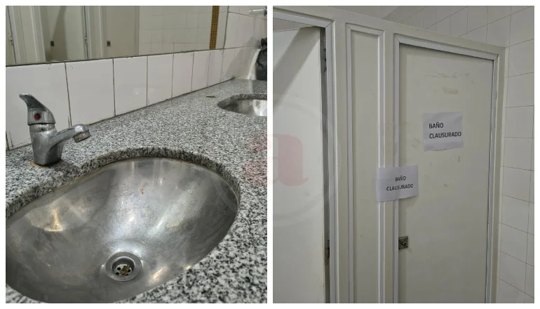 SIN AGUA EN CENTRO DE REHABILITACION