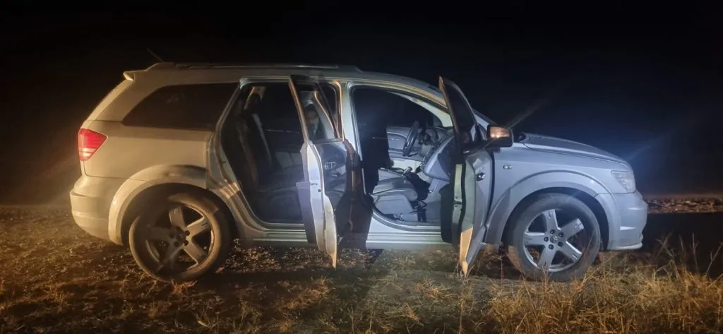 droga auto abandonado